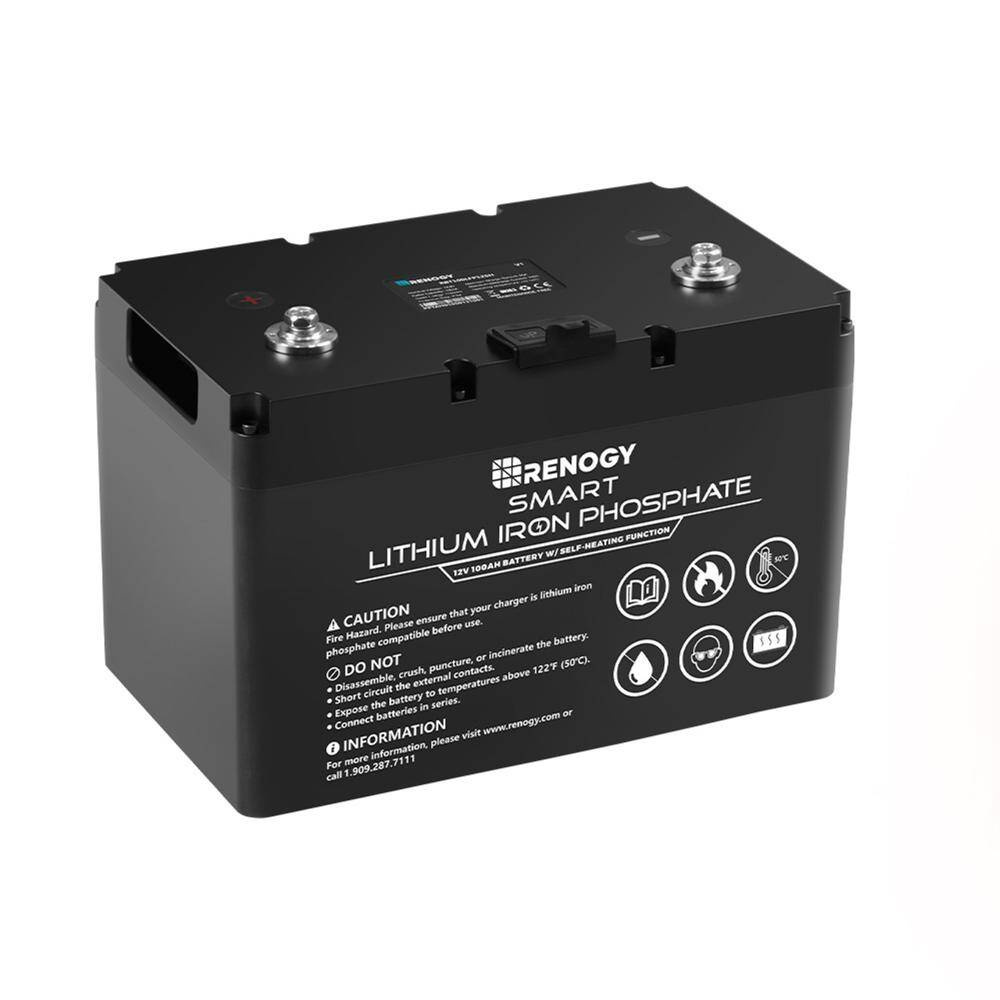 Akumulator 12V 100Ah Smart LiFePO4 z matą grzewczą