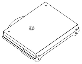 Obrotnica fotela kierowcy Sportscraft do Fiat Ducato 244 / Peugeot Boxer / Citroën Jumper 2002–2006, płaska, do fotela oryginalnego