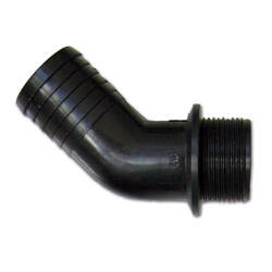 Złącze kolankowe 45° - F 1"1/4 - D Ø 30 mm