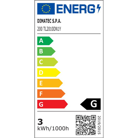 Dimatec lampa sufitowa chrom 22cm