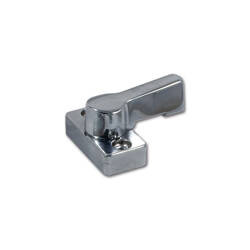 11 mm chromowany odbojnik do stabilnych drzwi Zamak
