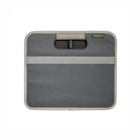 meori folding box Classic S 15 l granite grey - 32 x 27.5 x 26 cm, for camper, car and home