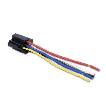 Wired relay holder block