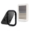 Zestaw Atlas mini okno ścienne + roleta 280x380 czarny