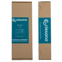 Toilet Bags with Barrier Film, Film Liners for Clesana X1
