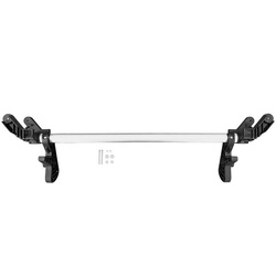 EUFAB uchwyt tablicy rejestracyjnej z lampami do bagażnika SD260 srebrny