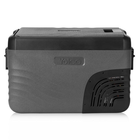 Yolco przenośna lodówka kompresorowa KX30 25 l, dwustrefowa, Carbon