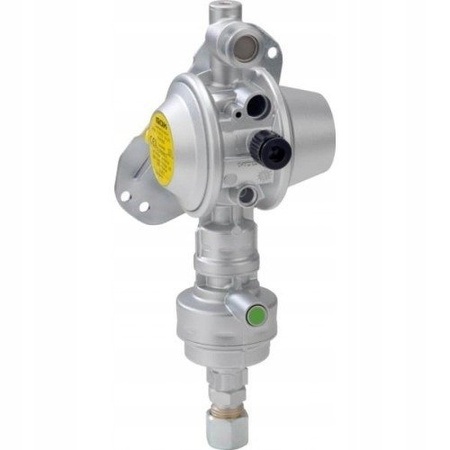 GOK Reduktor Caramatic DriveOne CS 30 mbar 1,5 kg/h pionowy - jedna butla, ogrzewanie w czasie jazdy