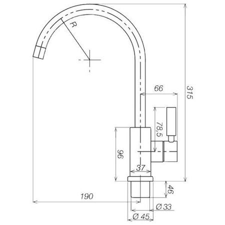Single-Lever Mixer Keramik Trend S