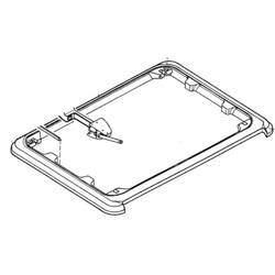 Rama podstawy z napędem i mechanizmem korbowym