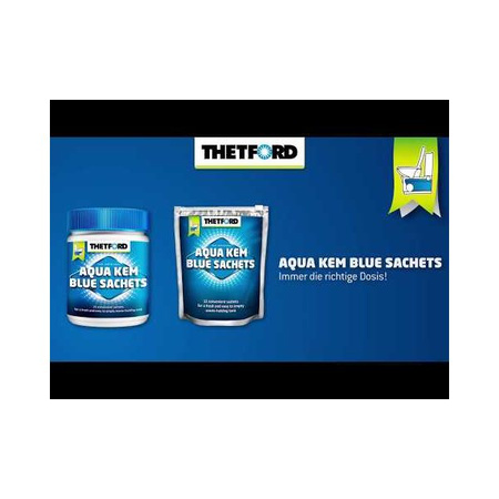 Thetford Aqua Kem Blue Saszetki do Toalety 18 szt. Odor Stop +3 Gratis