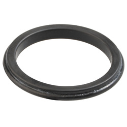 Reich Pierścień wargowy czarny guma 38mm dla Kama, Trend, Contur E, Linnea