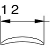 Filler Strip uni 12 mm