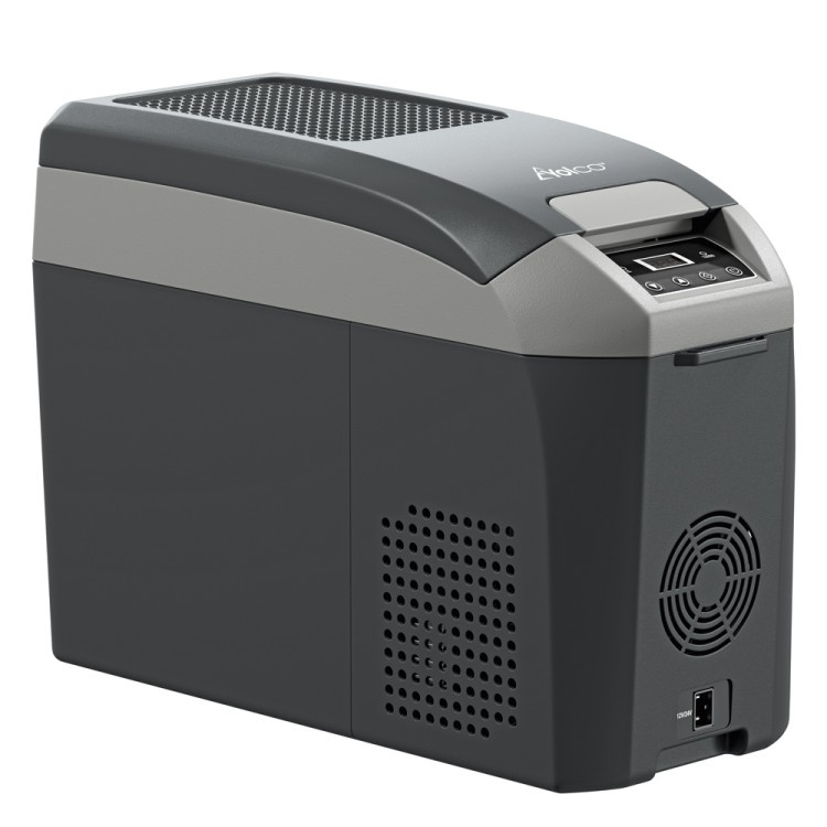 Yolco przenośna lodówka kompresorowa ARC18 16 l z pasem naramiennym, Space Grey - budowa i wyposażenie