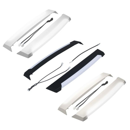 Panele boczne LED MPK do świetlików VisionStar M czarne retrofit