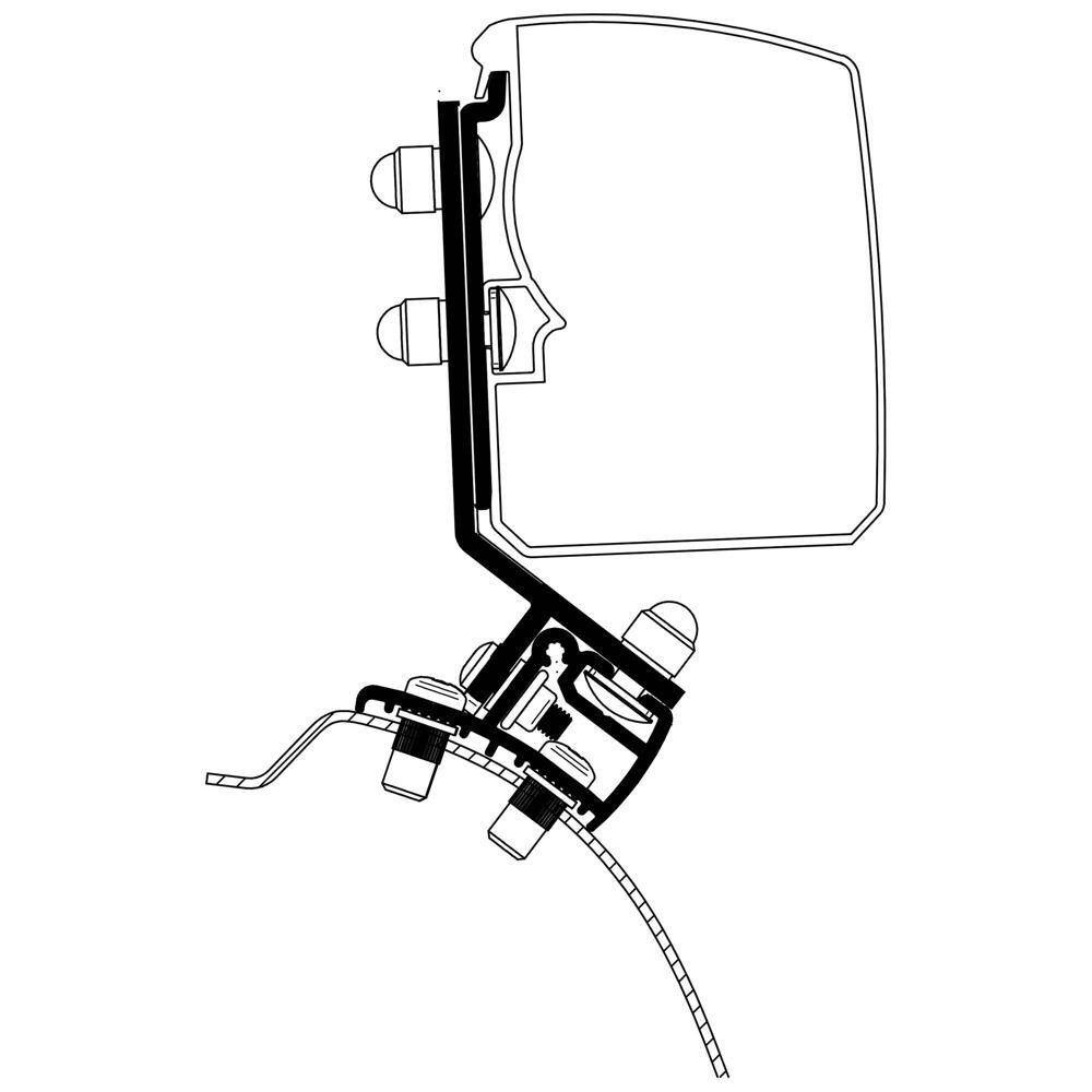 Adapter PSA Minivan do Thule 3200