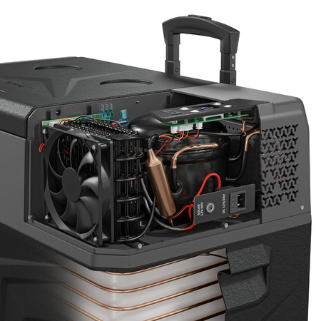 Yolco przenośna lodówka kompresorowa BCX50 47 l, Carbon