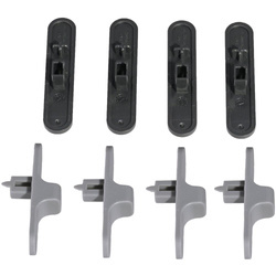 Pokrętło i pokrywa, 4 sztuki do lodówek Dometic RMD10.5S/XS, RML10.4S