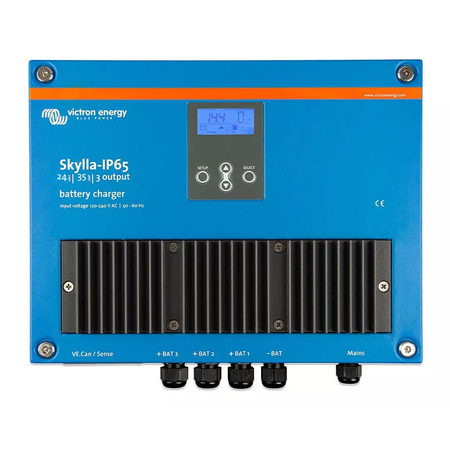 Victron Skylla IP65 24/35 (3) 120/240V ładowarka akumulatorów 24 V 35 A, IP65, VE.Can