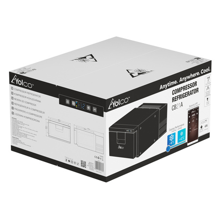 Yolco lodówka kompresorowa z szufladą CB21A 20 l 12/24 V