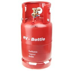 6kg Refillable LPG Gas Bottle - Steel