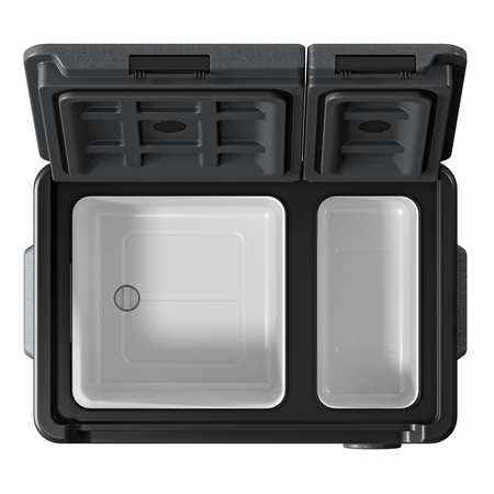 Yolco przenośna lodówka kompresorowa DX40 39 l, dwustrefowa, Space Grey
