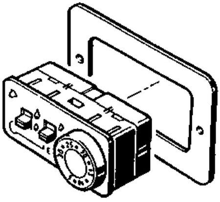 Special Truma control panel, 4 m cable