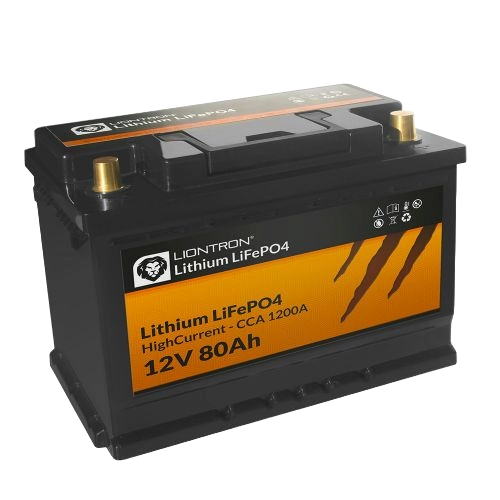 Akumulator LIONTRON LiFePO4 12.8V 80Ah LX Smart High Current z Bluetooth