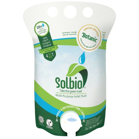 Toilet Additive 4 in 1 Botanic, 800 ml