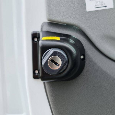 Anti-Theft Locks for Driver's Cab Doors