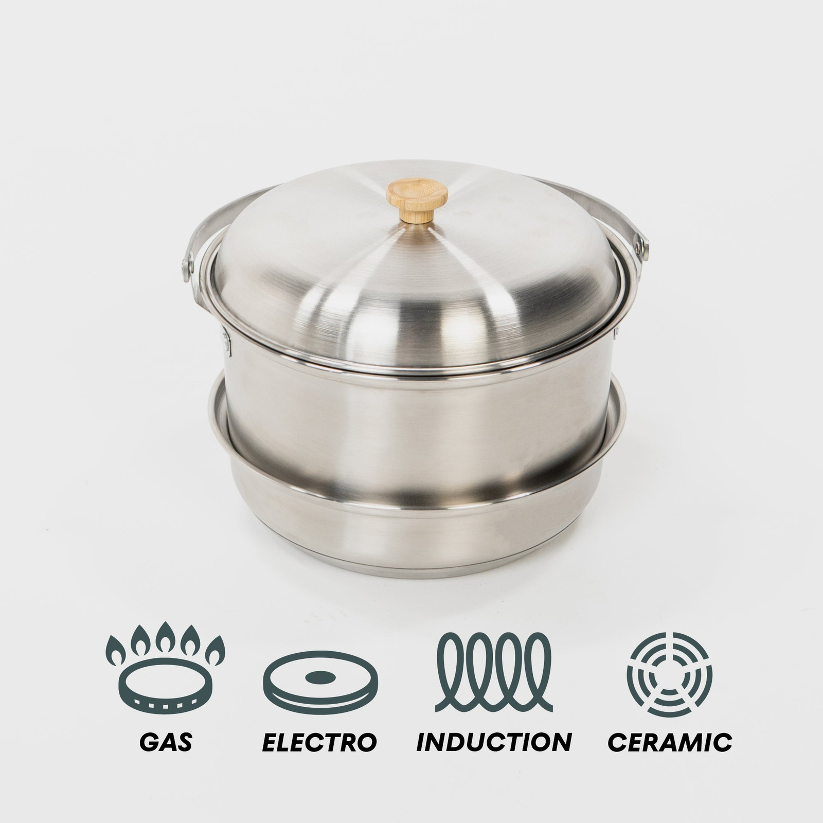 BOXIO COOK PLUS set with stove and pots