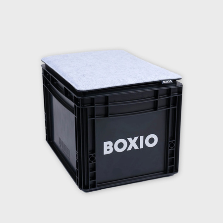 BOXIO SIT - dwustronna filcowa poduszka na Eurobox 39 x 29 cm z recyklingu