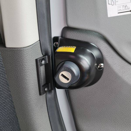 Anti-Theft Locks for Driver's Cab Doors