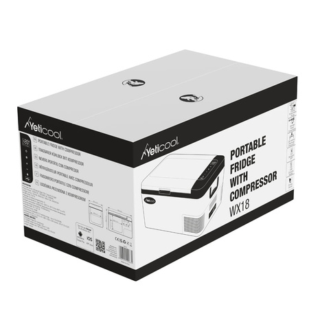 Turystyczna lodówka Yolco WX18 z kompresorem  60W 20l