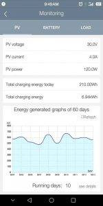 Solar charge controller 30A Bluetooth Lumiax MPPT 12V-24V MPPT