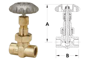 REGO ES8453 3/8” FNPT Cryogenic Shut-Off Valves - Extended Stem