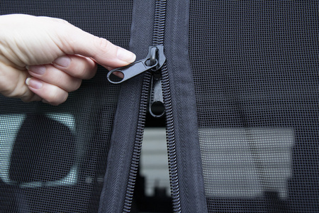 Moskitiery MAGNETIC 13x Drzwi Przesuwne Poliestrowe UV Zamek Błysk