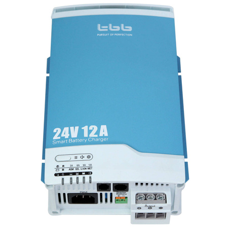 Ładowarka 230V AC - 24V DC 12A dwa wyjścia Trident TBB Power