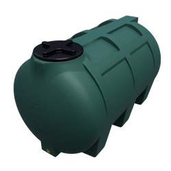 Pojemnik na płyny z niskim środkiem ciężkości 250 l UHPLAST zielony