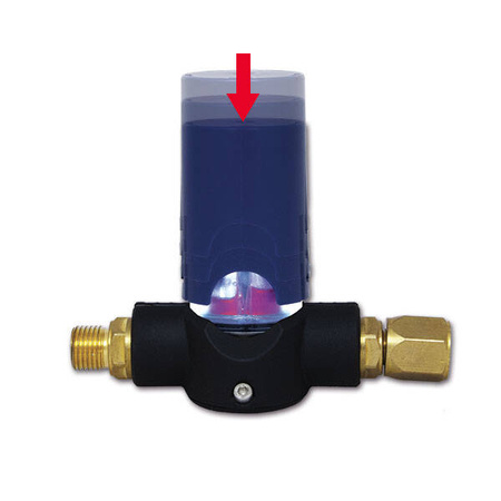 GasOkay - instantaneous gas leak detector regulator connection