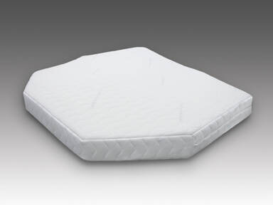 Froli Mobil mattress Cold foam, hardness 1, cover double quilted - custom cutout & dimensions