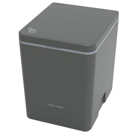 Trelino Evo L toaleta kompostująca separacyjna antracyt, 10 l / 10 l, soft-close, bez wody i chemii