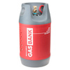 GasBank SINGLE 11 kg - LPG Refillable Gas Cylinder - DIN (G12 KLF) Inlet/Outlet