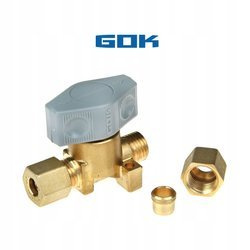 GOK zawór gazowy szybkozamykający 8mm - kamper