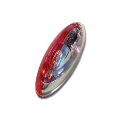 Dwustronna lampa obrysowa SPL2010, czarna podstawa.
