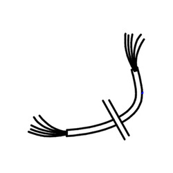 Kabel 230 V do silnika TO 9200