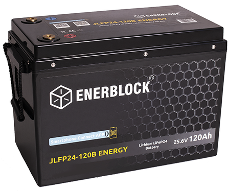 Akumulator Enerblock LiFePO4 LITHIUM ENERGY Seria JLFP 25,6V, 120AH