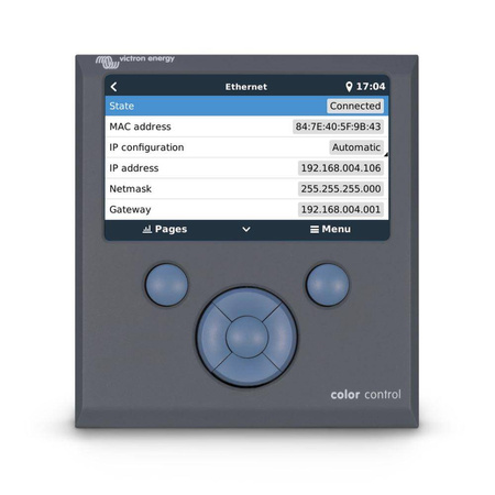 System monitorowania Color Control GX Victron bez Bluetooth