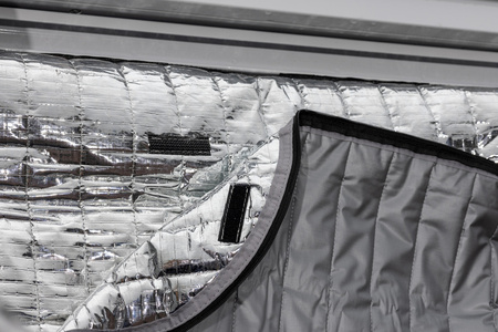 Carbest kurtyna termoizolacyjna drzwi przesuwnych do Fiat Ducato H2 od 2007, wejście z prawej, Isoflex