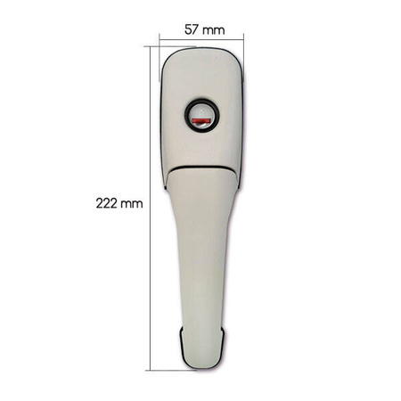 Kompletny biały zamek do przyczep kempingowych Zadi